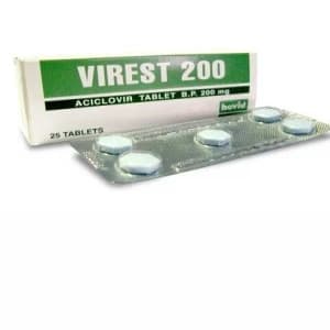 VIREST 200MG TABLET