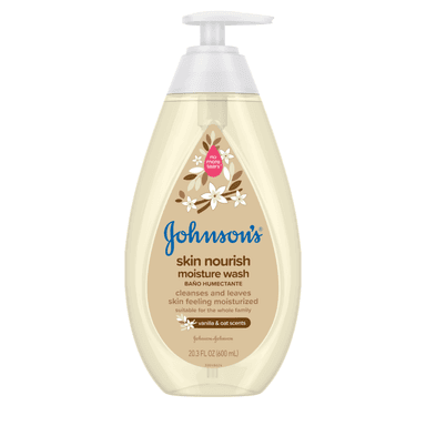 JOHNSON'S VANILLA OAT BODY WASH