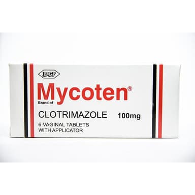 Mycoten clotrimazole 2% solution