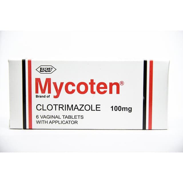 Mycoten clotrimazole 2% solution