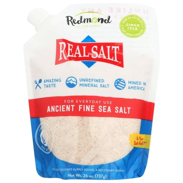 REDMOND REAL SALT - ANCIENT FINE SEA SALT 737G
