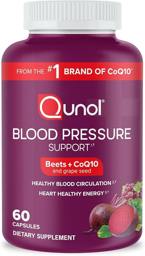 Qunol blood pressure support 60 capsules