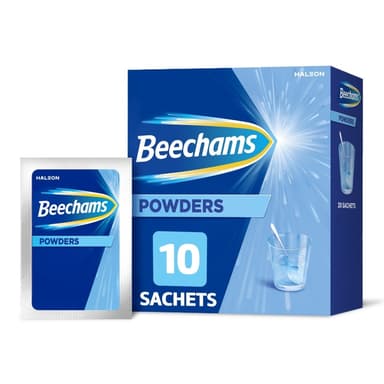 BEECHAM ASPIRIN CAFFEINE POWDER PER STRIP