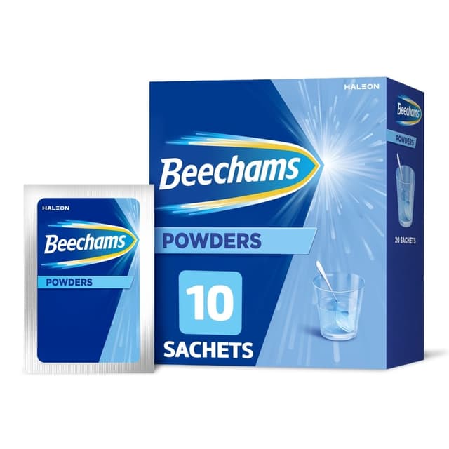 BEECHAM ASPIRIN CAFFEINE POWDER PER STRIP