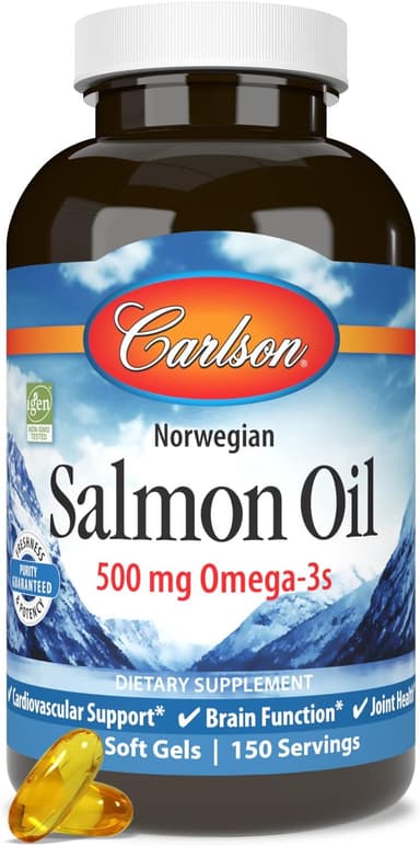 CARLSON NORWEGIAN SALMON OIL 500MG