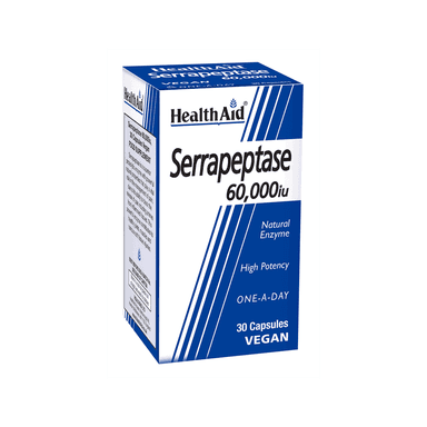 Health Aid serrapeptase 60,000IU 30 capsules