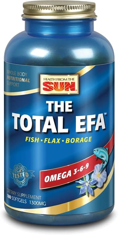 HEALTH FROM THE SUN - THE TOTAL EFA 180 SOFTGELS