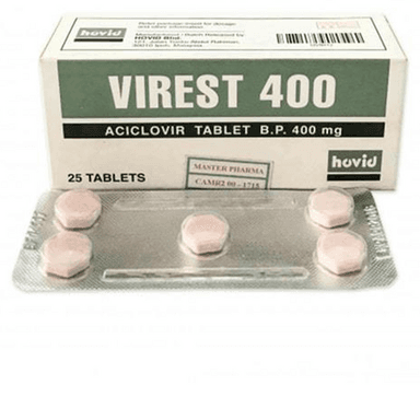 VIREST 400 -ACICLOVIR TABLETS