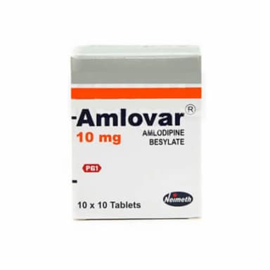 Amlovar 10mg 10 sachets pack