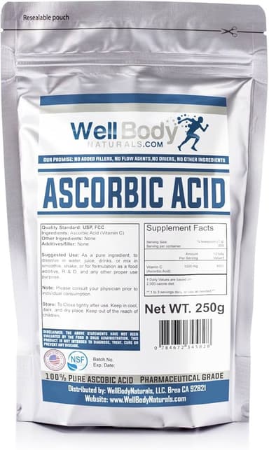 WELL BODY ASCORBIC ACID POWDER