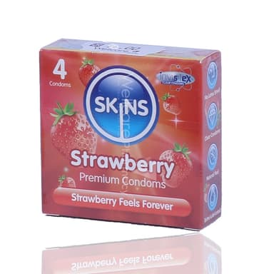 SKINS STRAWBERRY X 4 PACKS