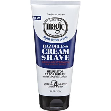 Magic shaving cream