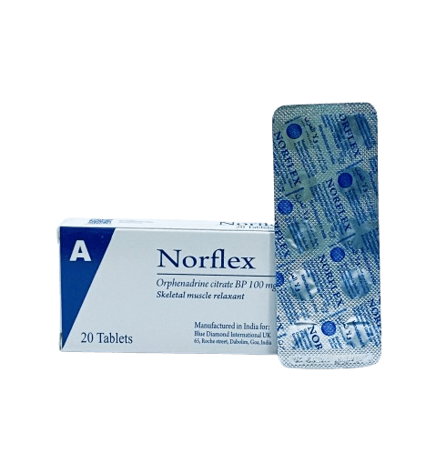 NORFLEX TAB 100MG X 10 STRIPS