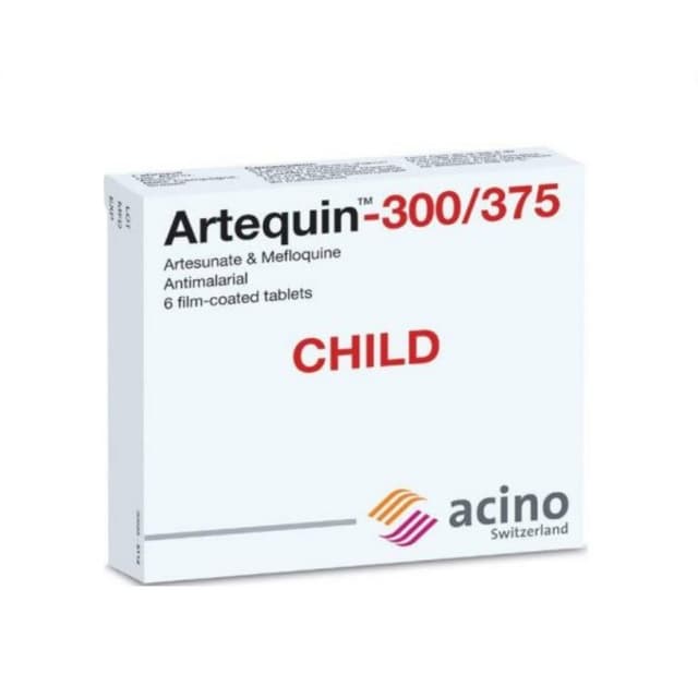 ARTEQUIN INFANT 300/375MG X 6 TABS