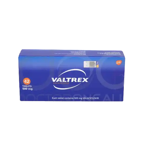 VALTREX 500MG X 42 TABS