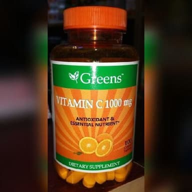 GREENS VITAMIN C 1000MG X100 TABS