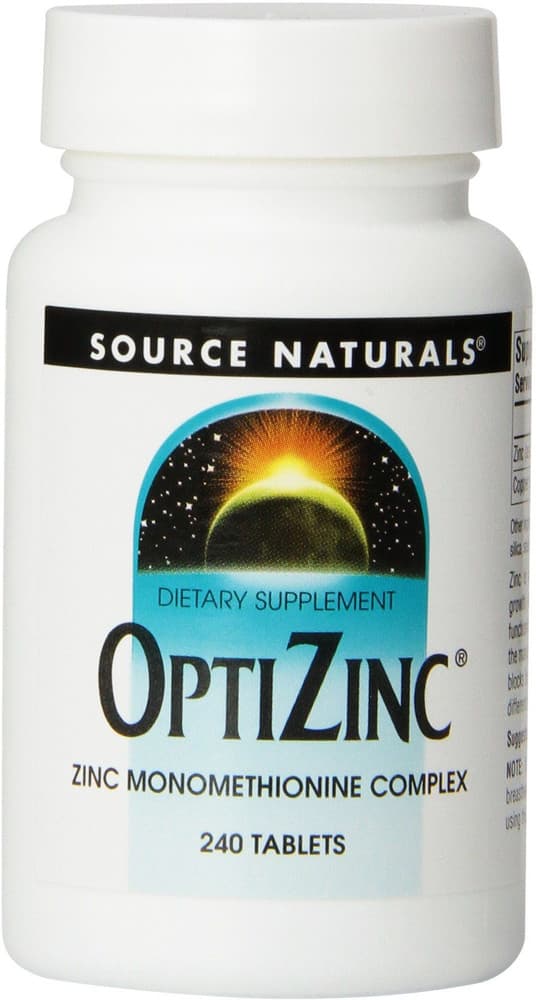 SOURCE NATURAL OPTIZINC X 240 TABS