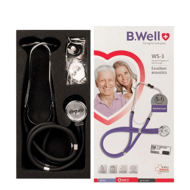 B.WELL SPRAGUE RAPPAPORT TYPE STETHOSCOPE (WS-3)