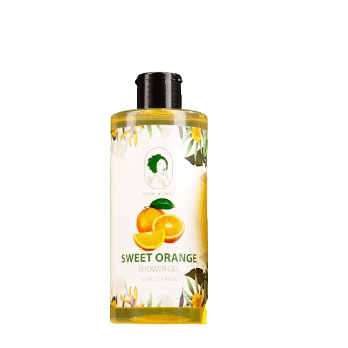WILD & FREE SWEET ORANGE SHOWER GEL 300ML