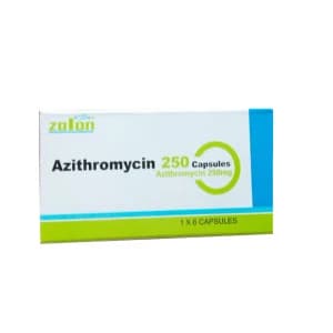 ZOLON AZITHROMYCIN 250MG *6