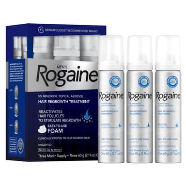 ROGAIN FOAM FOR MEN - 3 MONTHS SUPPLY
