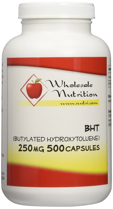 WHOLESOME NUTRITION BHT 250MG BY