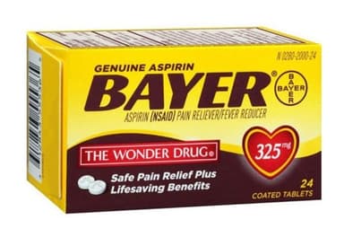 BAYER ASPIRIN 325MG X 24 TAB