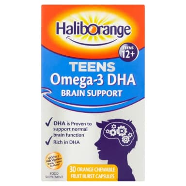 HALIBORANGE OMEGA-3 DHA X 45 CHEWABLE CAPS
