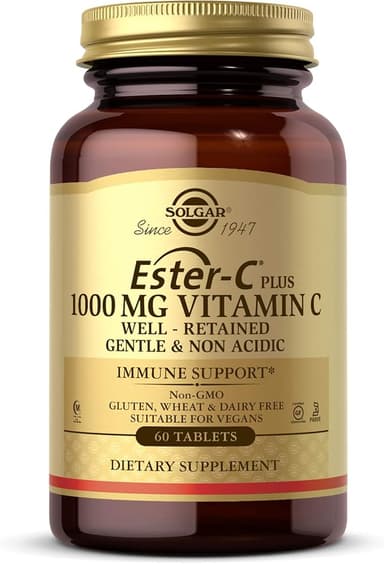 SOLGAR ESTER-C+ 1000MG VITAMIN C X 60 TABS