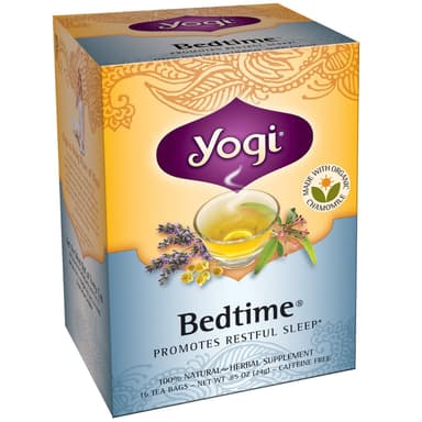 YOGI BEDTIME TEA BY 16 TEABAGS