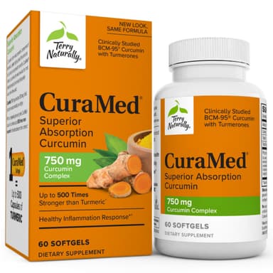 CURAMED CURCUMIN SOFTGELS BY 60