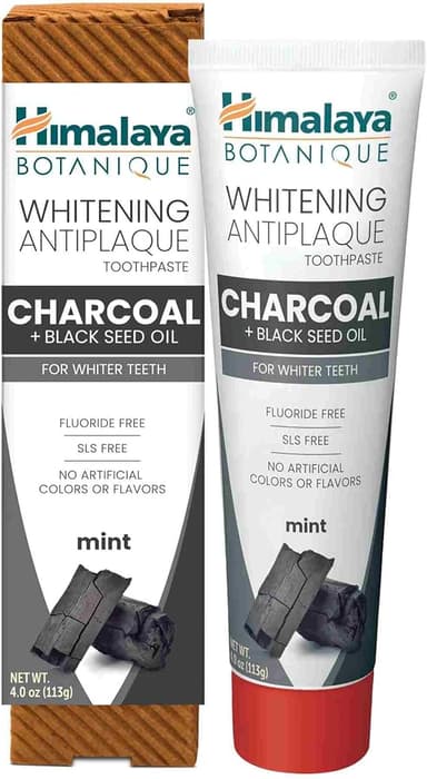 HIMALAYA TOOTHPASTE - CHACOAL AND BLACK SEED OIL