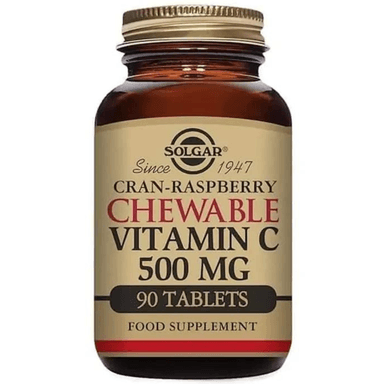 SOLGAR CHEWABLE VITAMIN C 500MG X 90 CHEWABLE TABS