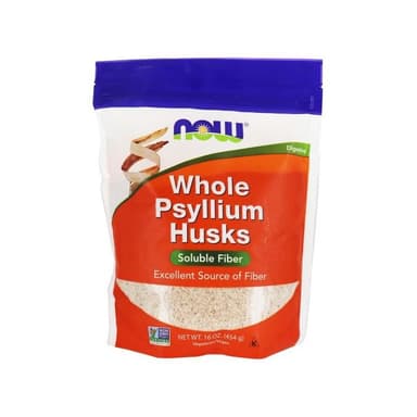 NOW HEALTHY FOODS PSYLLIUM HUSKS - 454G
