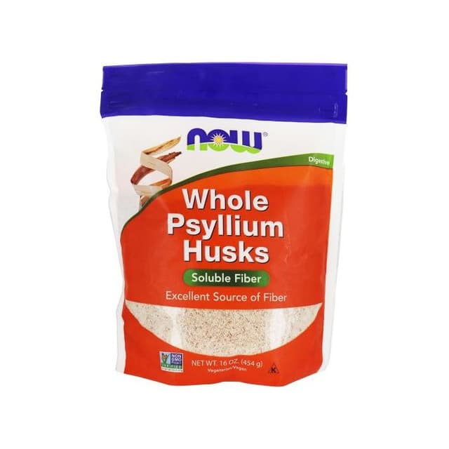 NOW HEALTHY FOODS PSYLLIUM HUSKS - 454G