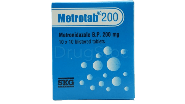 METROTAB 200MG BLISTER EACH