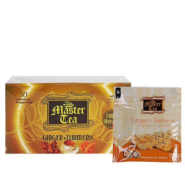 MASTER TEA GINGER + TURMERIC