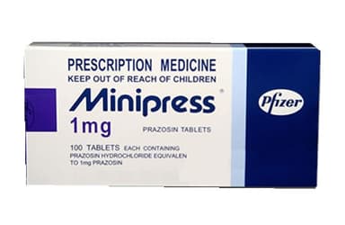 Minipress 1mg 60 tablets pack