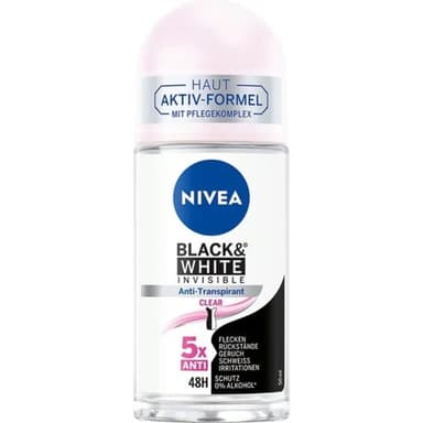 NIVEA WOMEN ROLL ON - INVISIBLE BLACK