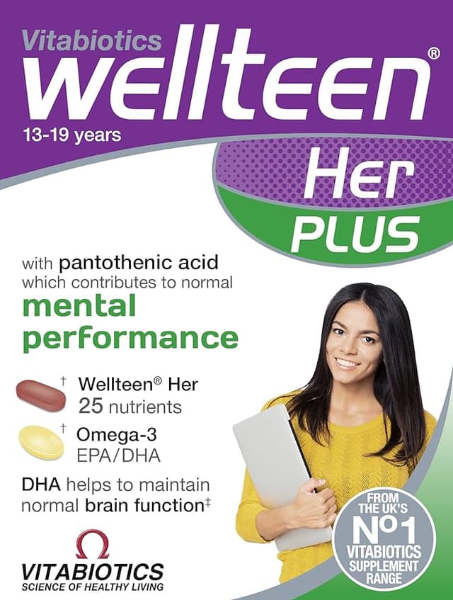 WELLTEEN HER PLUS 13-19YRS X 56 TABS