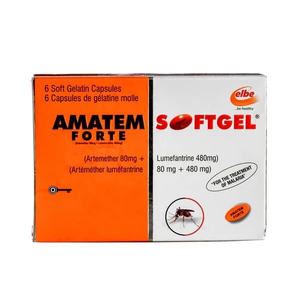 AMATEM FORTE SOFTGEL 80/480 X 6
