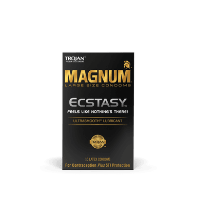 TROJAN MAGNUM ECSTASY X 3 LATEX CONDOMS