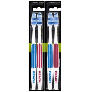 LISTERINE REACH TOOTHBRUSH(TWIN PACK)