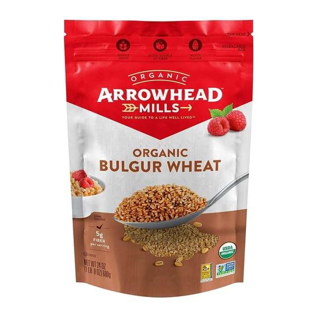 ARROWHEAD ORGANIC BULGUR WHEAT - 680G