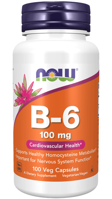 NOW FOODS B-6 200MG BY 100 TABS