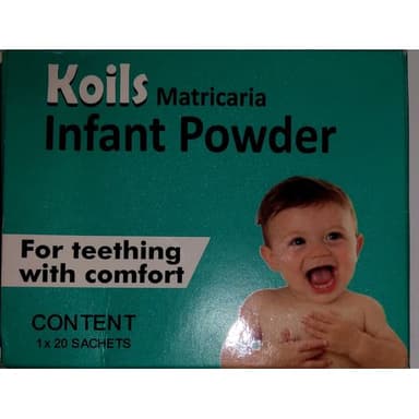 KOLIS MATRICARIA INFANT POWDER X 20 SACHETS