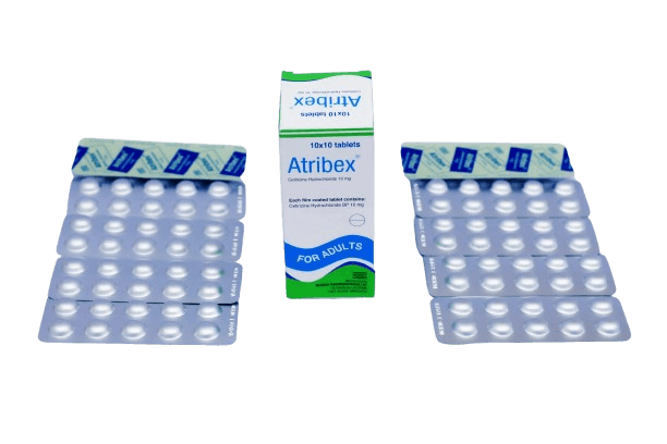 ATRIBEX 10MG TABS X 100 CETIRIZINE
