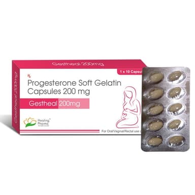 Gestheal 200 Progesterone soft gelatin capsules 200mg