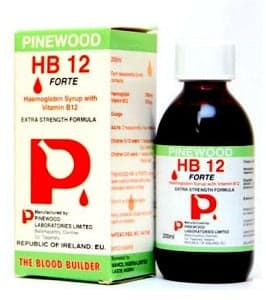 PINEWOOD HB 12 FORTE SYRUP