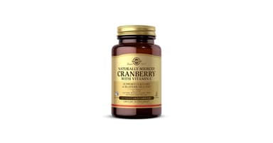 Solgar Naturally sourced Cranberry with Vitamin C 60 capsules